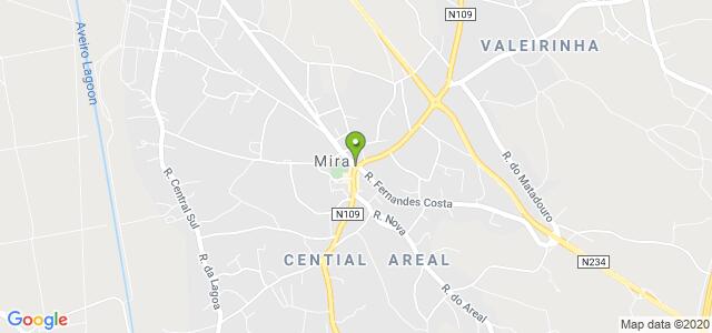 mapa com endereço de biblioteca municipal de mira